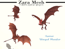 ZM - Horror - Winged Monster - FULL PERM MESH