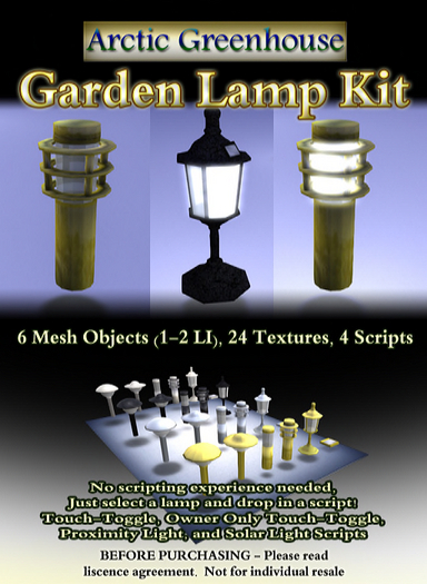 [AG] Full Perm Garden Lamps