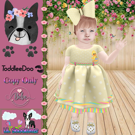 {LiL*SnOokums} Easter Chic Yellow