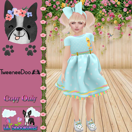 {LiL*SnOokums} Easter Chic Blue  Tweeneedoo
