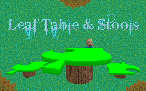 {BPG}Leaf Table & 3 Stools Set Boxed