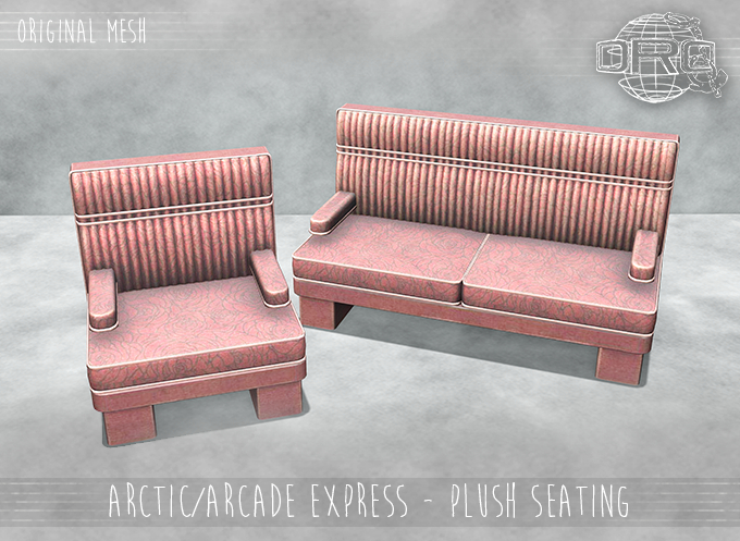 -DRD- AE - Train Car - Plush Seating