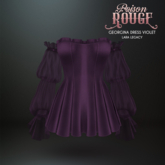 POISON ROUGE Georgina Dress - Violet