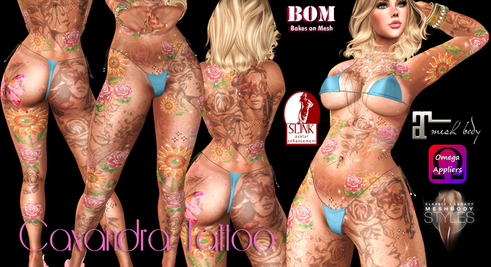 PRIMROSE BODY TATTOO 