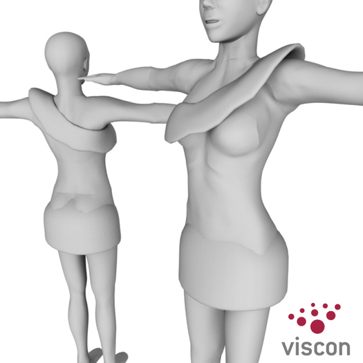 Viscon* Sculpties Dress Pack + UV Maps