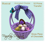 ~Pretty in Lavendar Easter Basket~