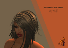 Realistic Hair Copy Modify Isabelleize multiple color