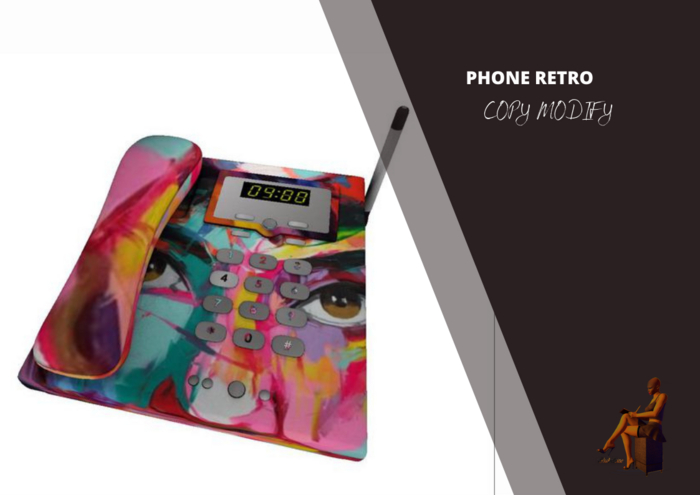 Phone RETRO 1 impact Copy Modify isabelleize