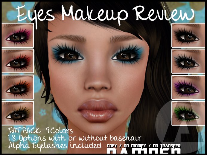 - DAMNED - Eyes Make up Review / FATPACK [BXD]