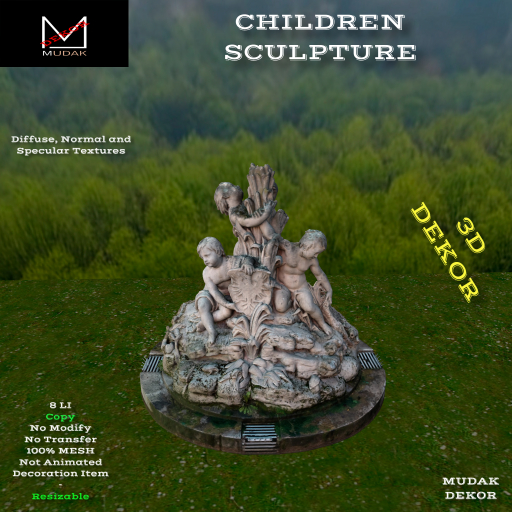 MUDAK DEKOR - CHILDREN SCULPTURE