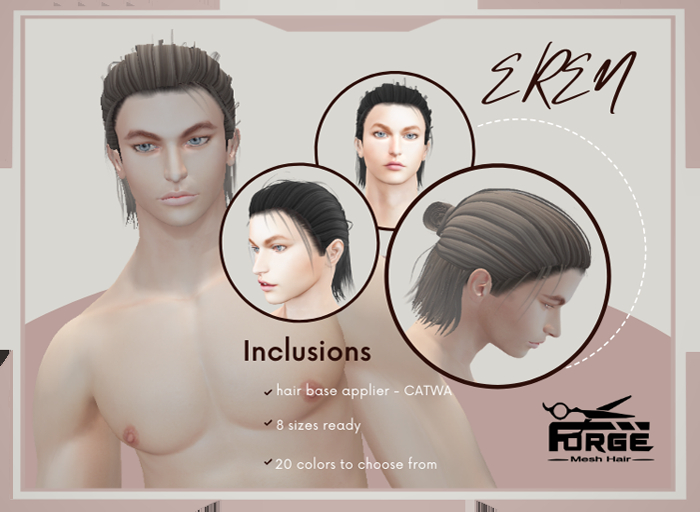 EREN Mesh Hair