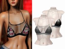 -[ vagrant ]- Linda Top - Charcoal Black