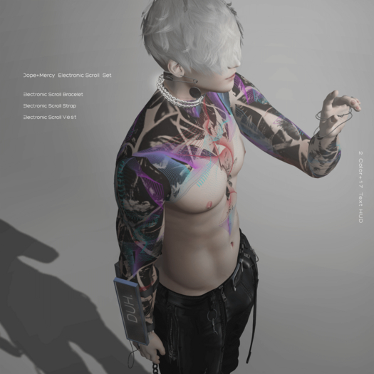 [Dope+Mercy]"Electronic Scroll" Bracelet_ADD