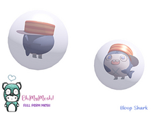 OhMyMesh! Bloop Shark - Full Perm Mesh