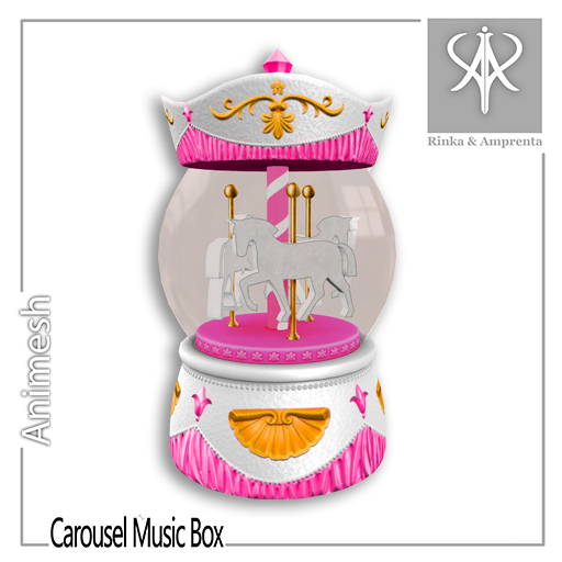 RINKA&AMPRENTA - Carousel Music Box Pink