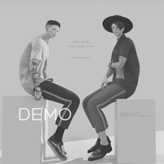 [Dope+Mercy]Fake Hipster Outfit_DEMO (ADD)