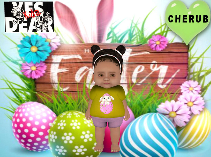 YES DEAR KID'S Easter Shorts Set 5