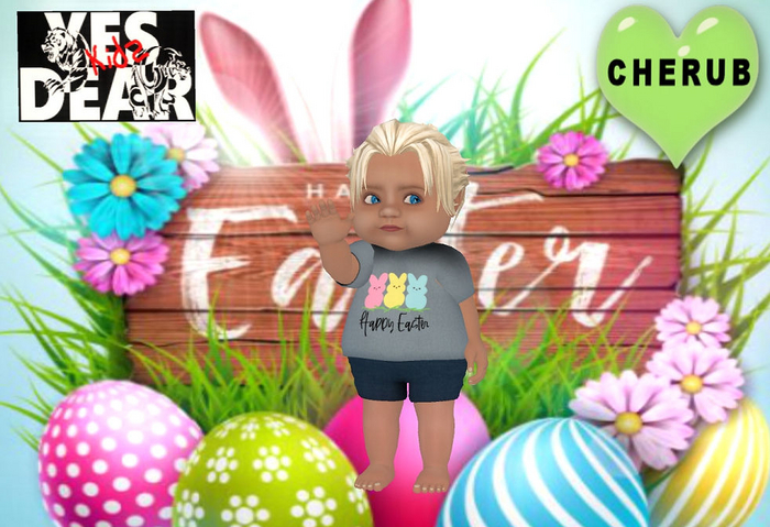 YES DEAR KID'S Easter Shorts Set 6