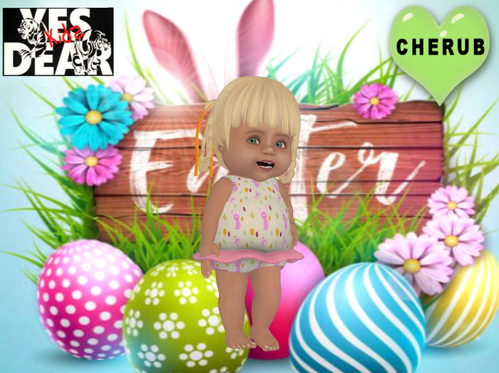 YES DEAR KID'S Easter Dress 1