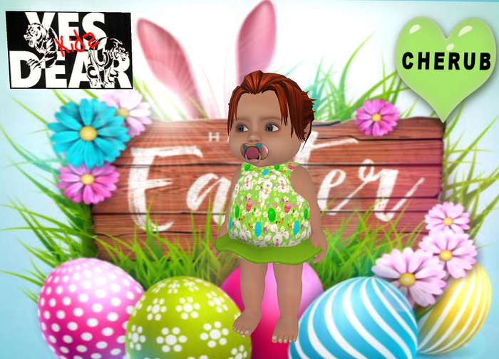 YES DEAR KID'S Easter Dress 3