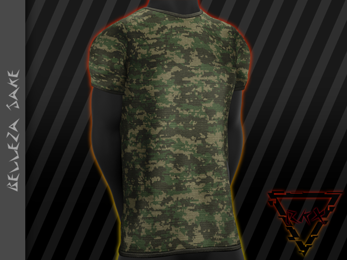-RKX- Camo T-shirt - Belleza Jake