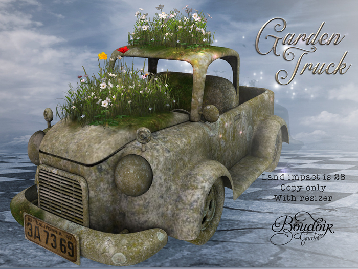 Boudoir Garden-Garden Truck