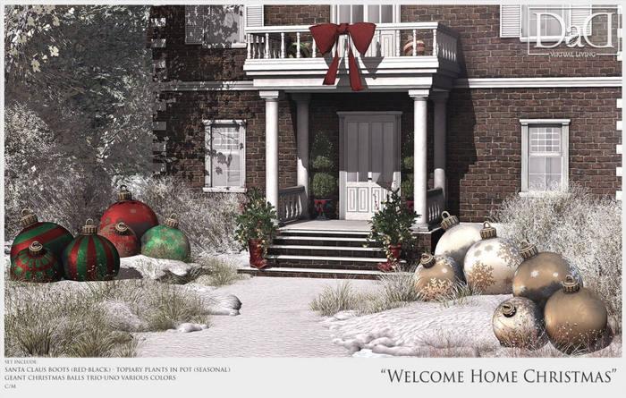 DaD - Welcome Home Christmas Set