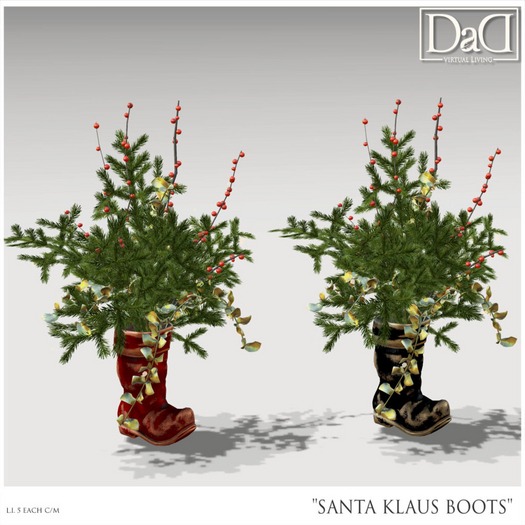 DaD - Santa Klaus Boots