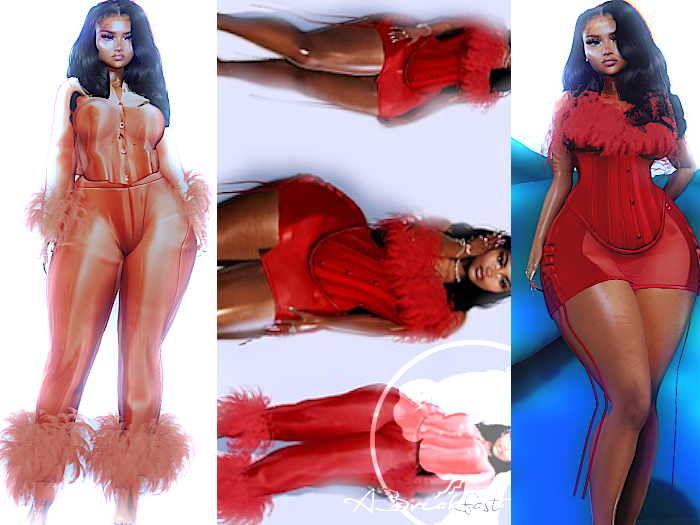 DEMO {ABC} Pajama Set & Lingerie Dress