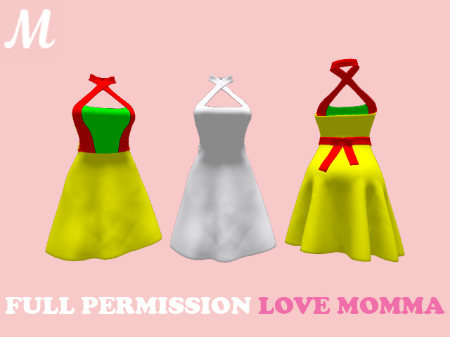 DEMO-M021 SUMMER DRESS LOVE MOMMA