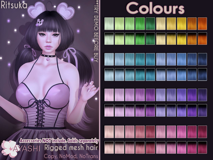 [^.^Ayashi^.^] Ritsuka hair-Colours