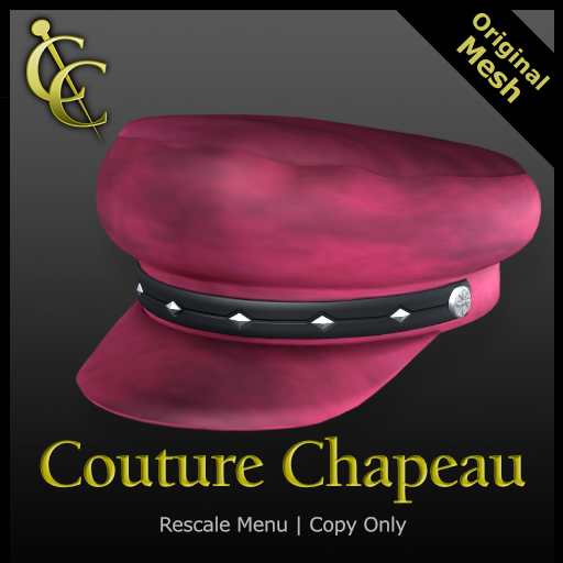CC Tuscan Leather Cap {Pink} BOXED