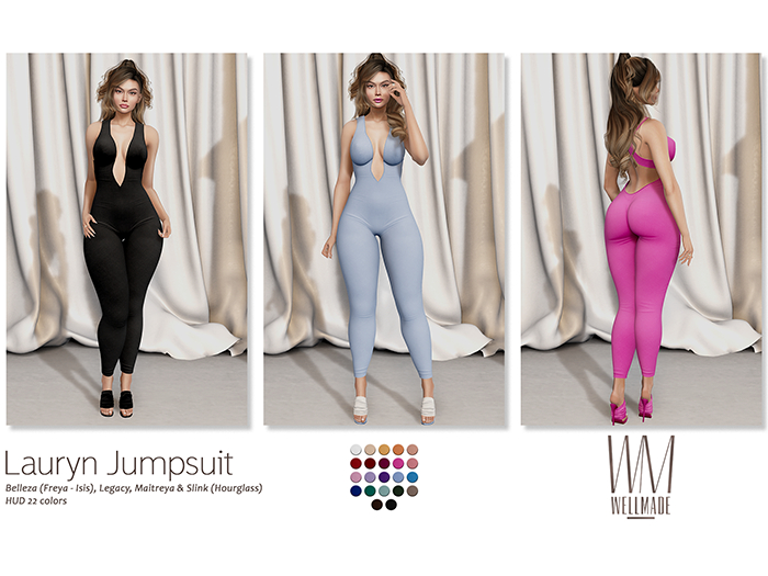 [WellMade] Lauryn Jumpsuit 