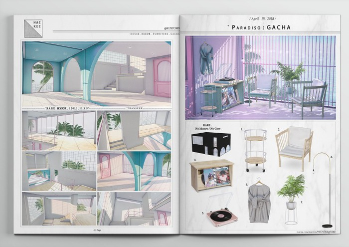 :HAIKEI: Paradiso - Complete Set w/ RARE 