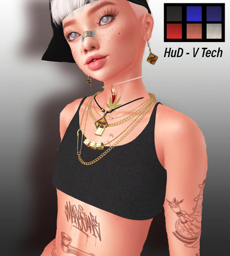 Brutal Short Six Texture Top - V Tech ADD