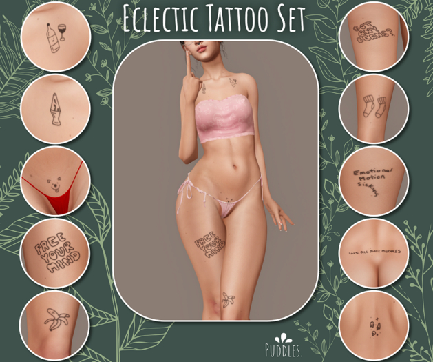 Puddles. Eclectic Tattoos