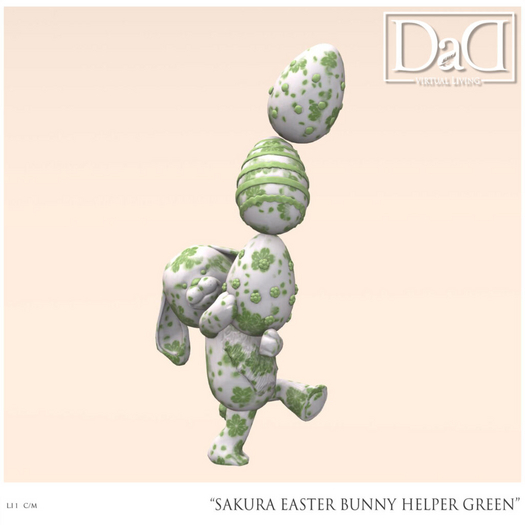 DaD - Sakura Easter Bunny Helper - green