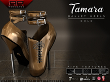 [Renegade] Tamara Ballet Heels - Gold
