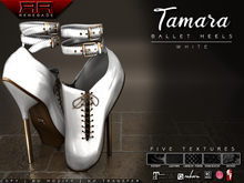 [Renegade] Tamara Ballet Heels - White