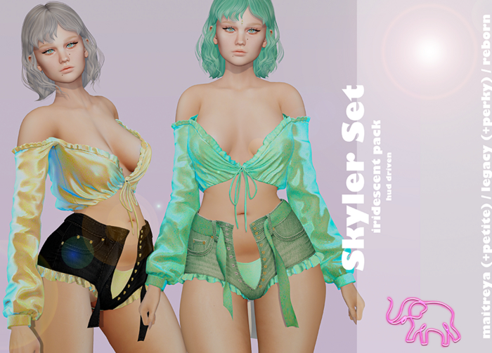 .PINK ELEPHANT. - Skyler Set // IRIDESCENT Pack