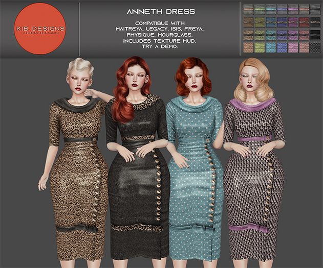KiB Designs - Anneth Dress DEMO 