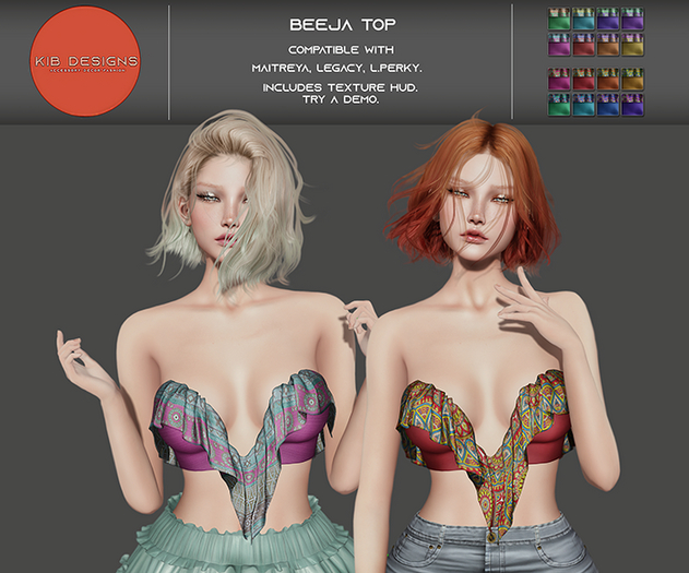 KiB Designs - Beeja Top FATPACK