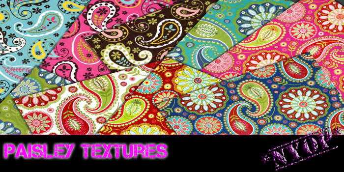 *NYOP*  Paisley Textures