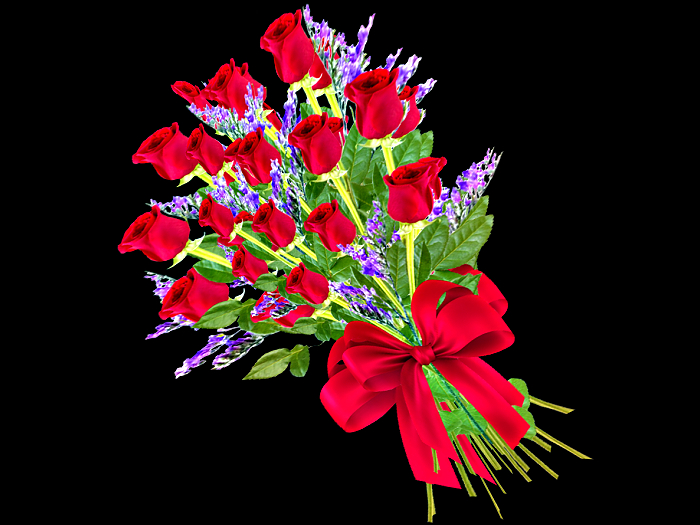 Long Stem Red Rose Bouquet