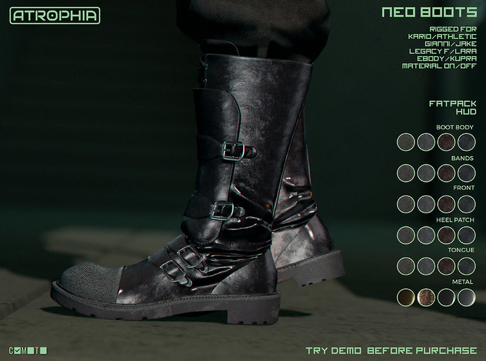 [A] Neo Boots - Fatpack