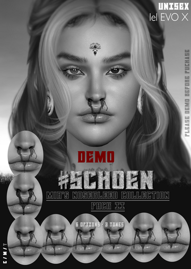 #SCHOEN - Mia's Nosebleed Collection - Pack II - DEMO