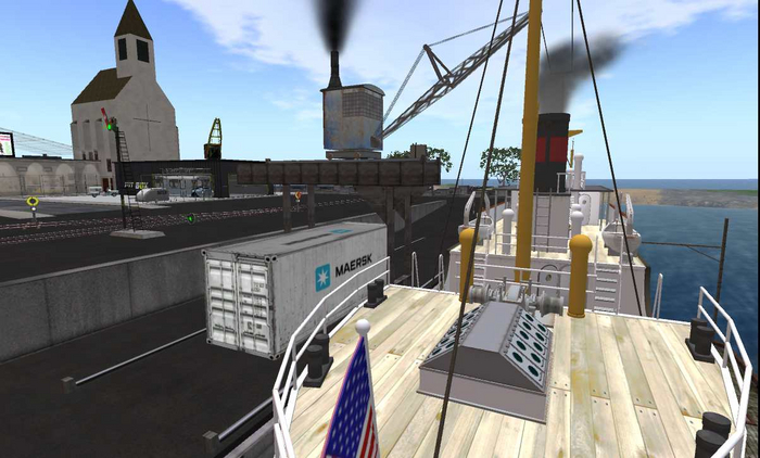 Maersk Shipping Container