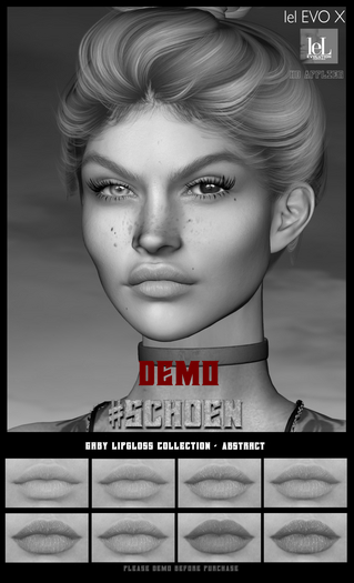 #SCHOEN- Gaby Lipgloss Collection - Evox HUD DEMO