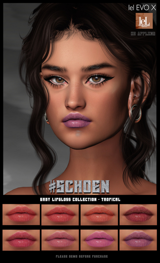 #SCHOEN - Gaby Lipgloss - Evox HUD - Tropical