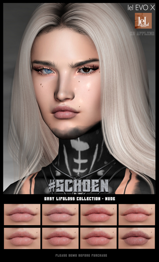 #SCHOEN - Gaby Lipgloss - Evox HUD - Nude